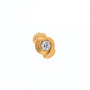 1960's Statement 18ct Yellow Gold Diamond Ring