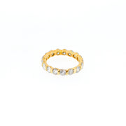 18ct Yellow Gold Diamond Eternity Wedding Ring