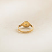 Petite Diamond Signet Ring